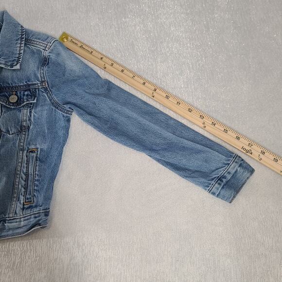 Gap Kids Disney jacket denim blue Size Medium (8-9) Embroidered Mickey mouse - Picture 5 of 8